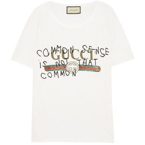 Gucci coco Capitan logo t-shirt “Common sense tee”